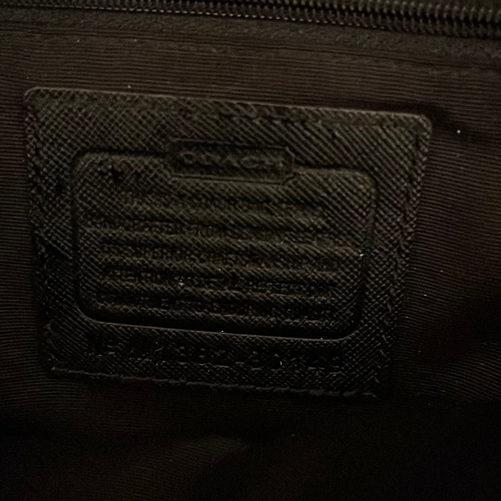 ❌SOLD❌COACH Bleeker Riley saffiano large black leather purse, 30149, EUC - Picture 3 of 15